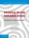 People with Disabilities  1 by Lisa Schur eBook